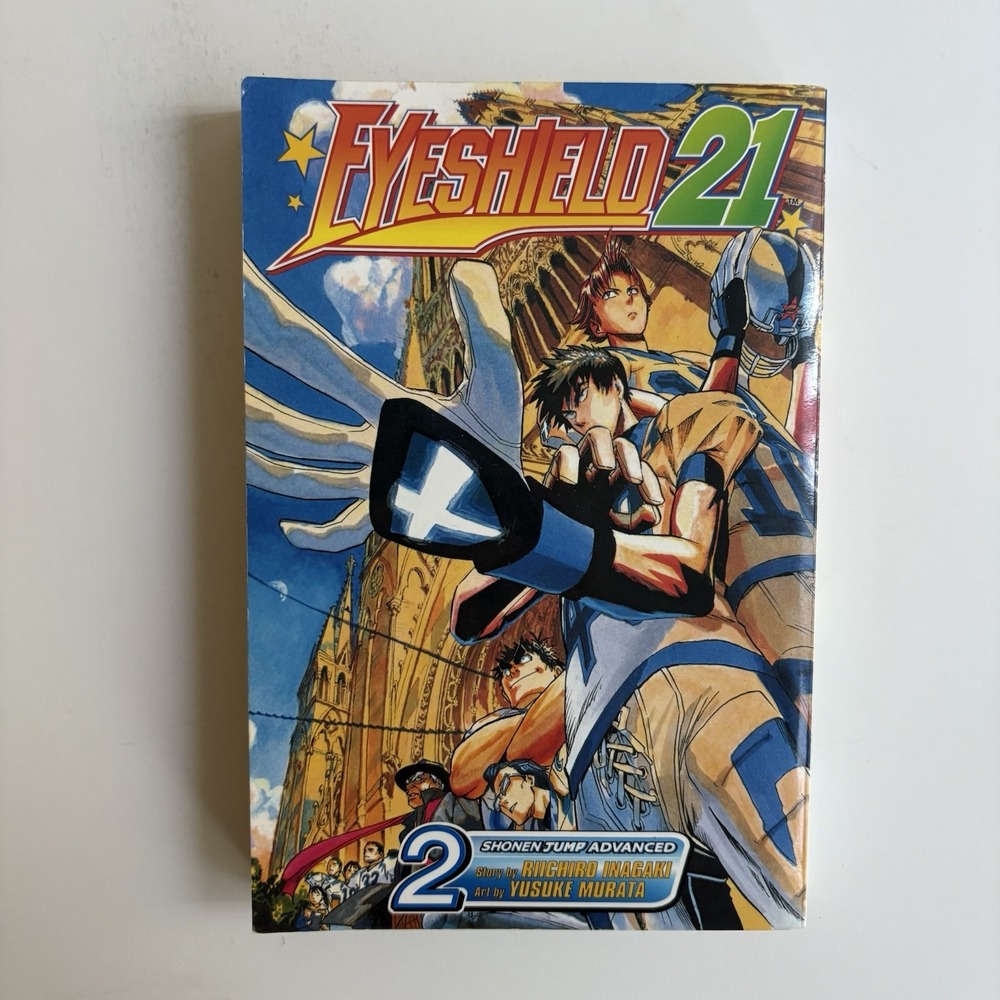 Viz Media Manga Eyeshield 21 Vol 2 Shonen Jump Advanced Graphic Novel 1st Print